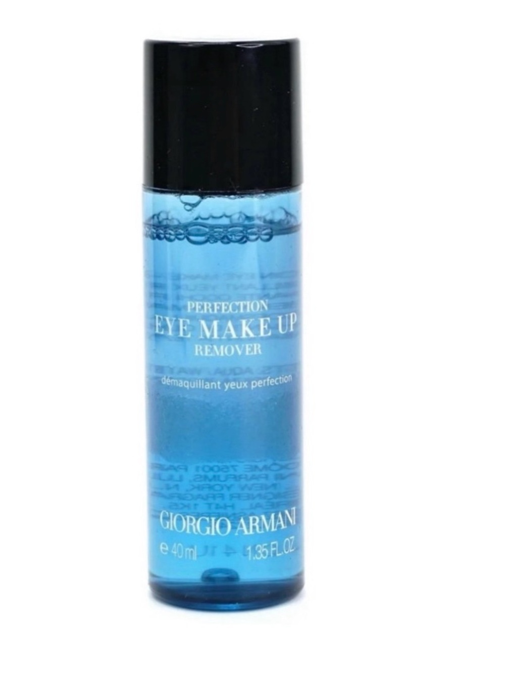 Giorgio Armani Eye Makeup Remover Bottle - Blue & Black